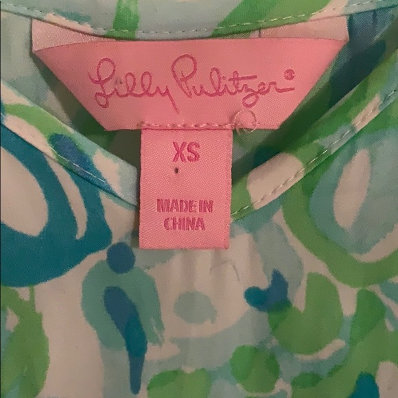 Women’s Lilly Pulitzer Belted Romper ~ size XS - Picture 5 of 6